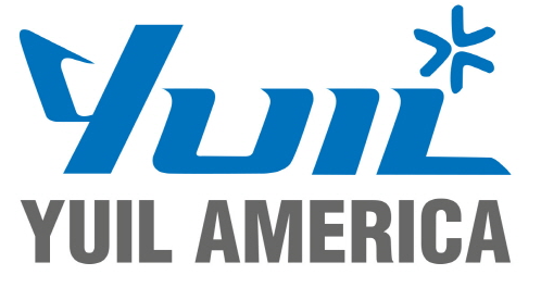 로고 설명:YUIL AMERICA, INC (미국 현지 법인 정식 명칭)/유일로보틱스