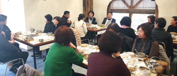 청사미화원들과 소통의 시간/사진 양산시제공
