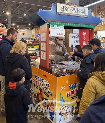 미국 공주 군밤축제