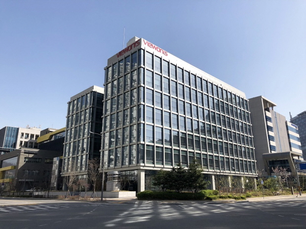 뷰웍스 평촌 사옥 전경