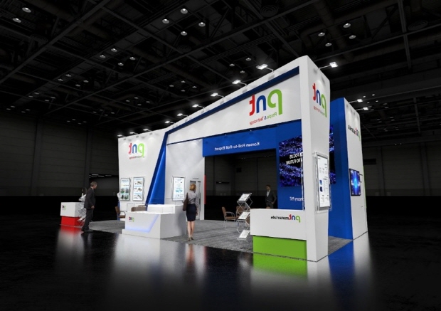 피엔티 행사장 부스