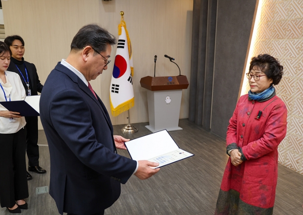 김해시자원봉사회 배정숙 회장/사진 김해시제공
