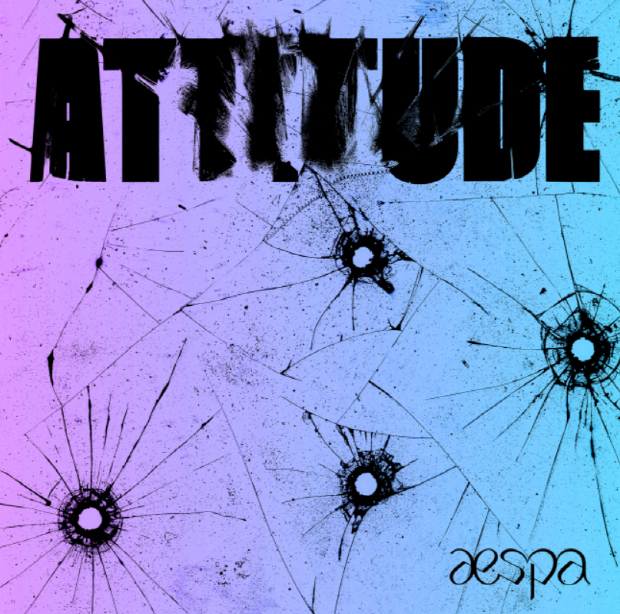 에스파 일본 싱글 'ATTITUDE' 디지털 커버