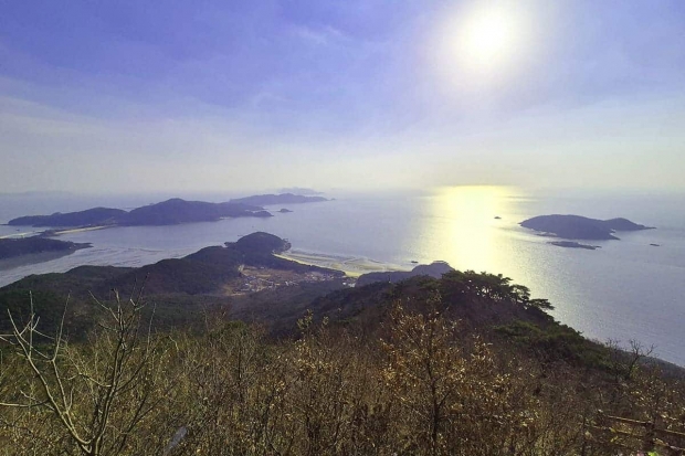 옹진군 비조봉에서 본 오션뷰 / 사진= 숲나들e 누리집