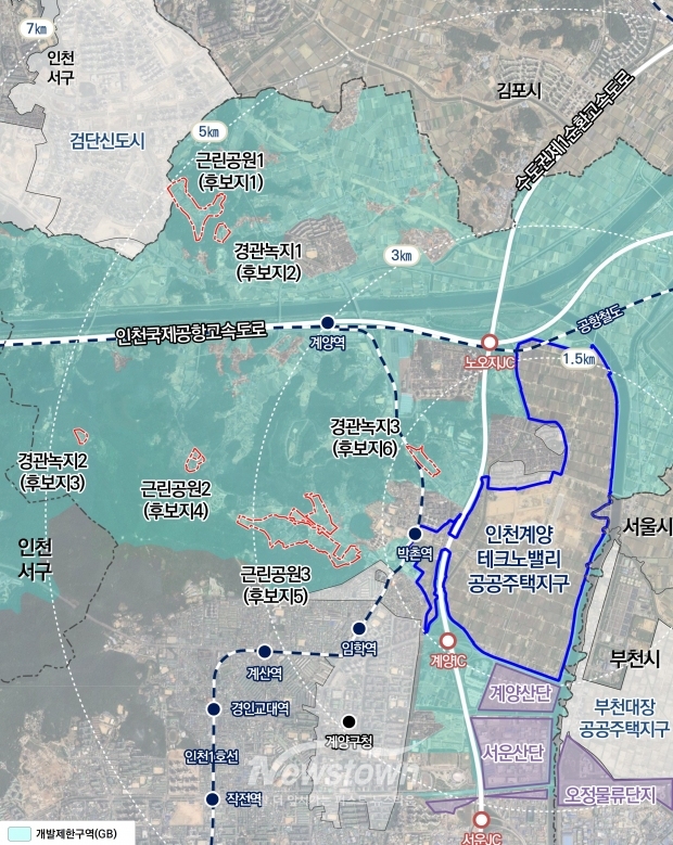 위치도 / 계양구