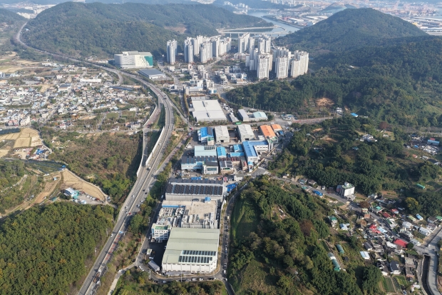 부산진해경제자유구역청내 남문 외국인투자지역 전경(사진/부산진해경제자유구역청)