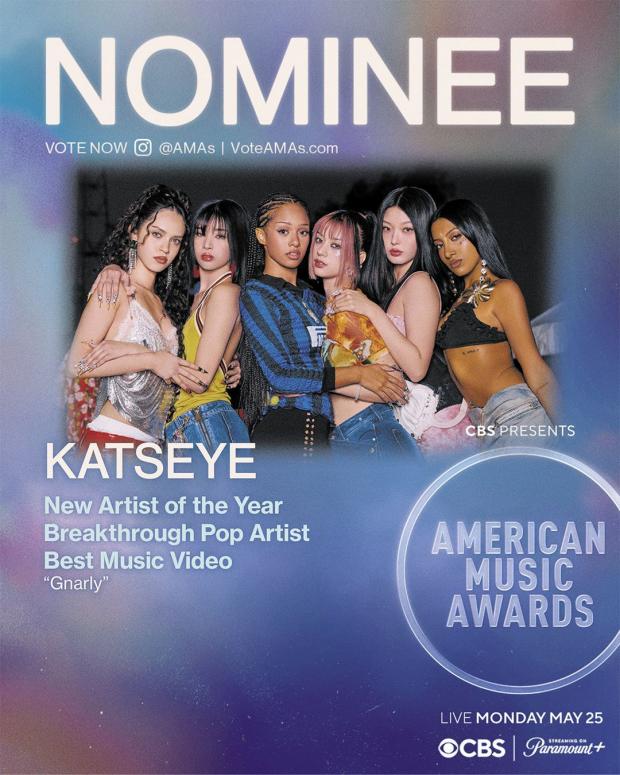 KATSEYE AMA 노미네이션