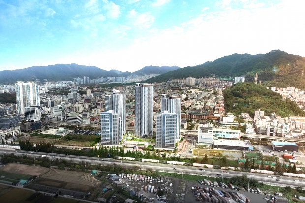 부원지구 조감도/김해시제공