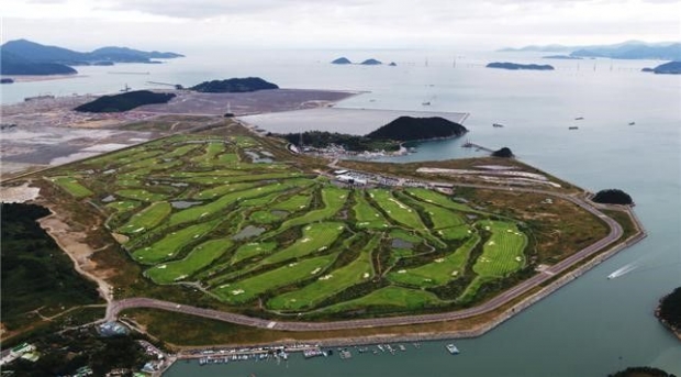 진해신항 CC 전경(사진/부산진해경제자유구역청)