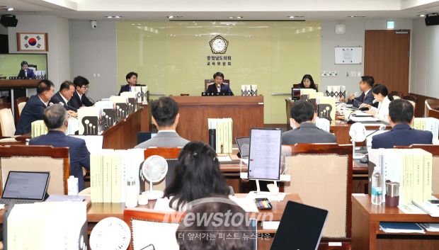 교육위원회 제358회 정례회 제1차 회의(사진 / 충청남도의회 제공)