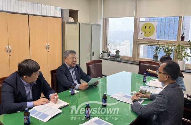 KD운송그룹(경기·대원고속) 본사 방문(사진 / 충주시 제공)