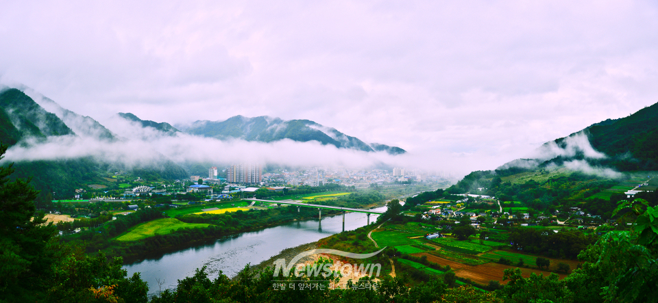 인제읍 전경