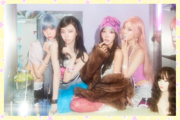 에스파 일본 미니 1집 'KISS N TELL' 티저 이미지