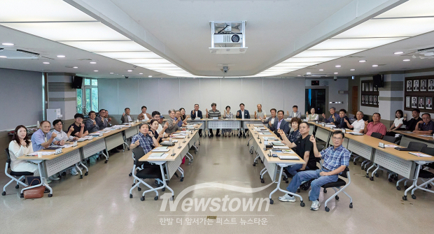 기본사회 주민참여연구단 발대식 및 정기회의(사진 / 아산시 제공)