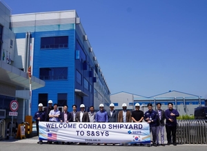 에스엔시스, 콘래드 조선소 방문 계기로 미국 LNG 벙커링 시장 협력 모색